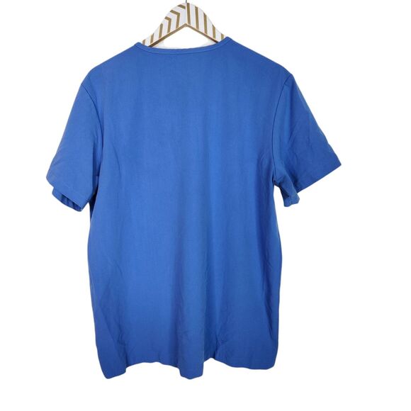 FIGS Top Mens Medium Blue Leon Three-Pocket Scrub Top Medical Doctor Nurse - Picture 2 of 7
